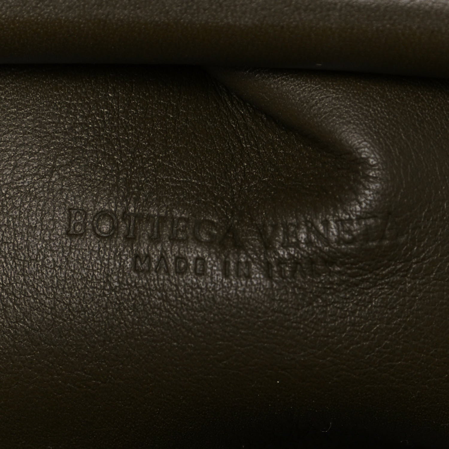 Bottega Veneta Butter Calfskin The Mini Pouch Kaki Fondente 6 of 12