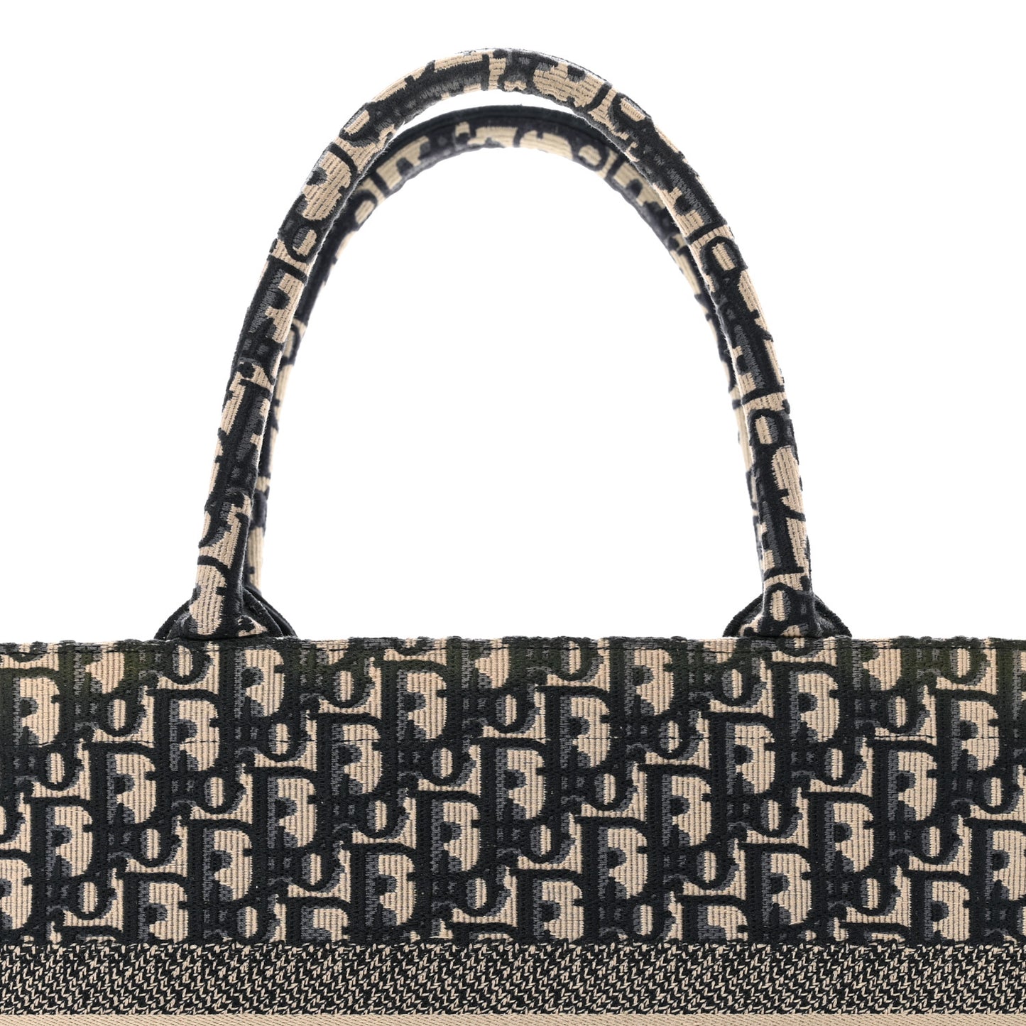 Oblique Medium Book Tote Blue Multicolor