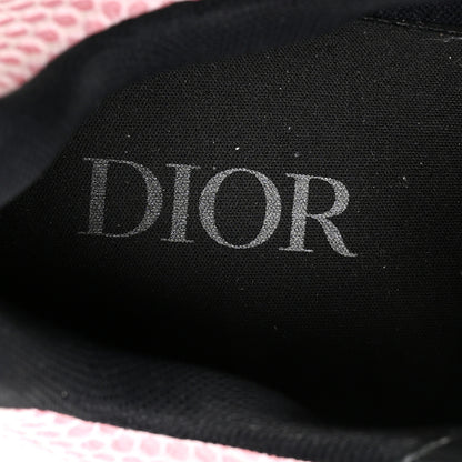 Christian Dior Technical Mesh Calfskin Mens B22 Sneakers 43 White Pink Black 8 of 8