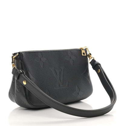 Louis Vuitton Empreinte Monogram Giant Multi Pochette Accessories Black 3 of 10