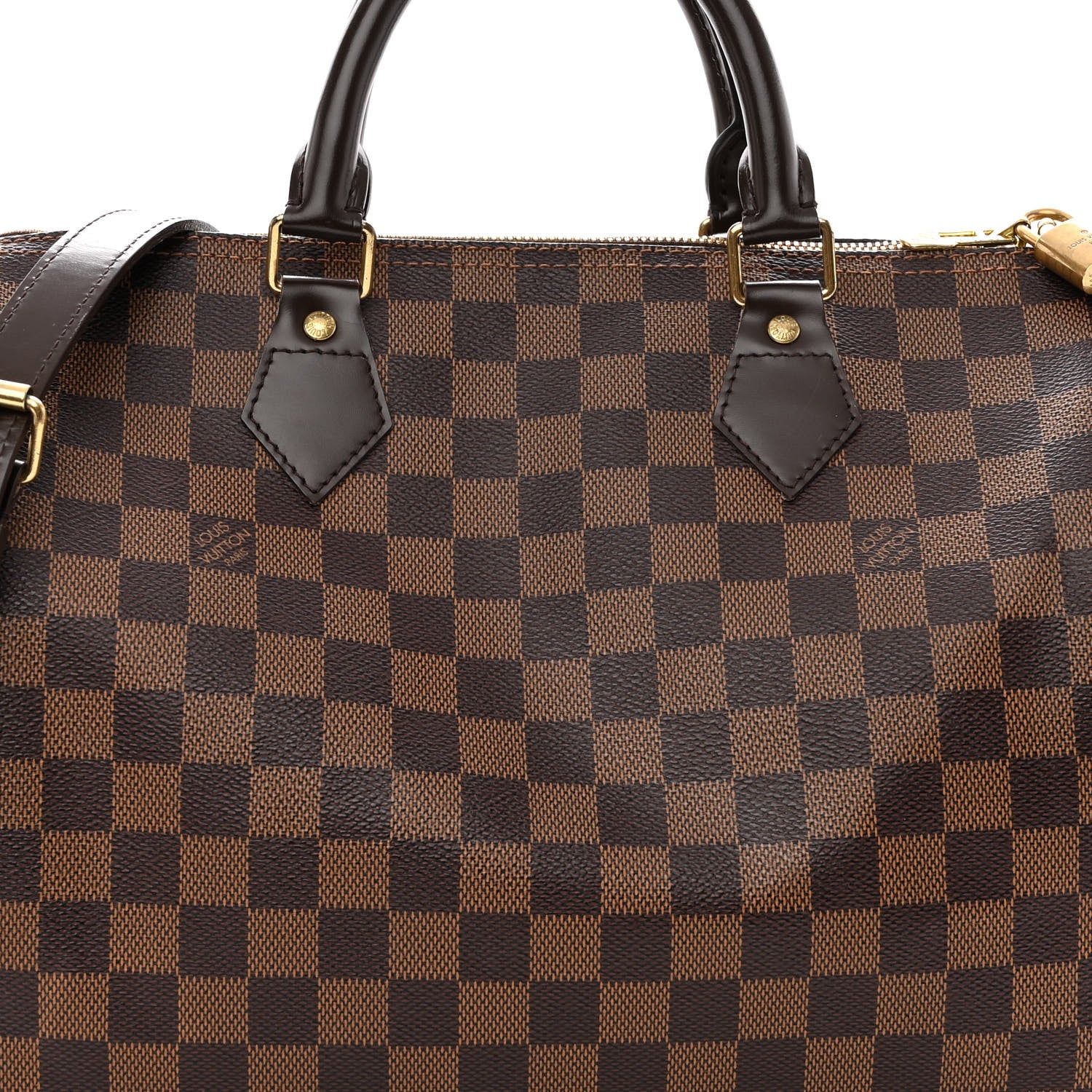 Louis Vuitton Damier Ebene Speedy Bandouliere 30 8 of 10