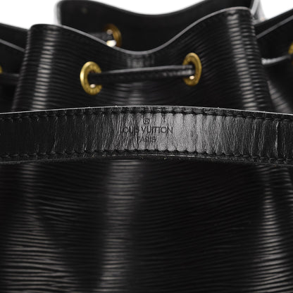 Louis Vuitton Epi Petit Noe Black 7 of 14