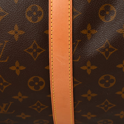 Louis Vuitton Monogram Keepall Bandouliere 55 10 of 18
