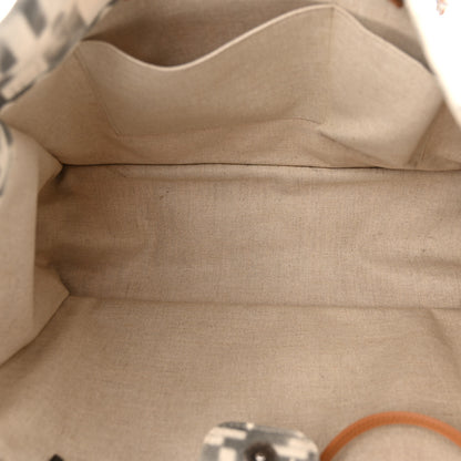 Chanel Canvas Large Iliad Shopping Tote Beige 5 of 14