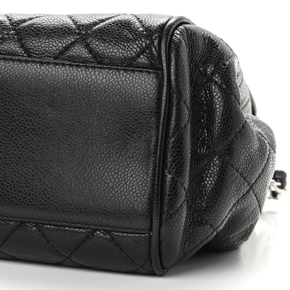 Chanel Caviar Quilted Timeless Accordion Flap Black 9 of 9