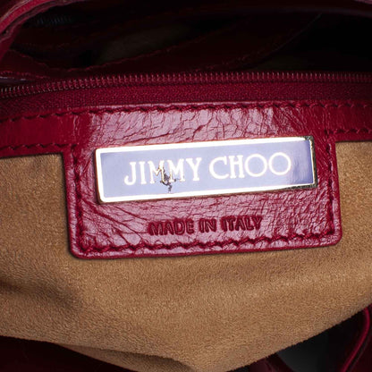 Jimmy Choo Leather Riki Red 6 of 7
