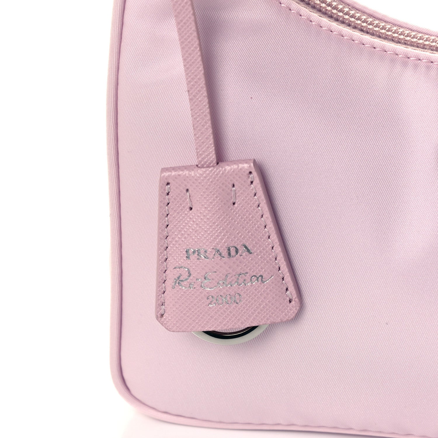 Prada Tessuto Nylon Mini Re-Edition 2000 Bag Alabastro 9 of 12