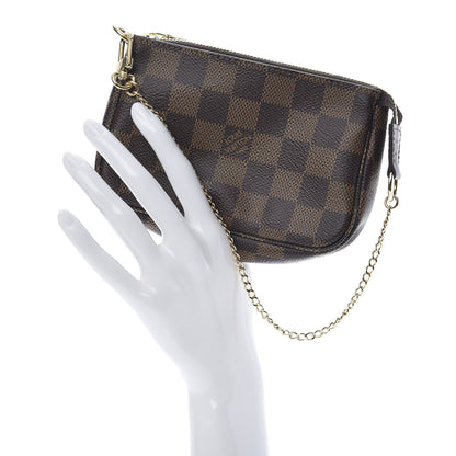 Louis Vuitton Damier Ebene Mini Pochette Accessories 2 of 8
