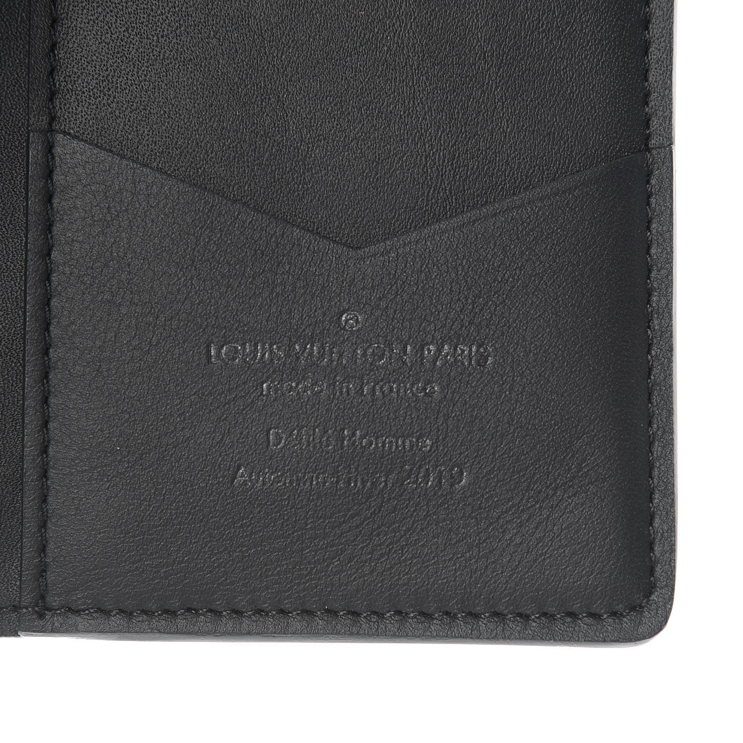 Louis Vuitton Taiga Rainbow Pocket Organizer Black 6 of 7