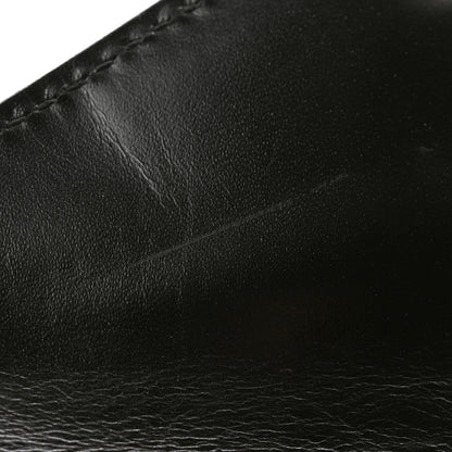 Prada Spazzolato Metal Envelope Compact Wallet Black 8 of 8