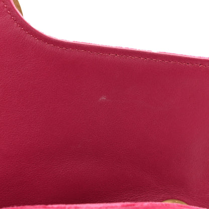Gucci Velvet Matelasse Medium GG Marmont Shoulder Bag Light Raspberry Rose 11 of 11