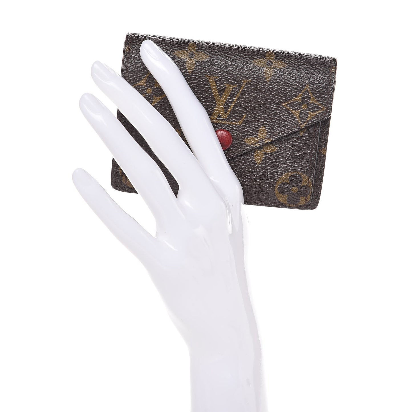 Monogram Compact Marie Wallet Rouge
