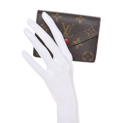 Louis Vuitton Monogram Compact Marie Wallet Rouge 2 of 9