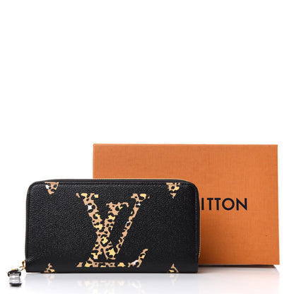 Louis Vuitton Monogram Giant Jungle Zippy Wallet Black 7 of 7