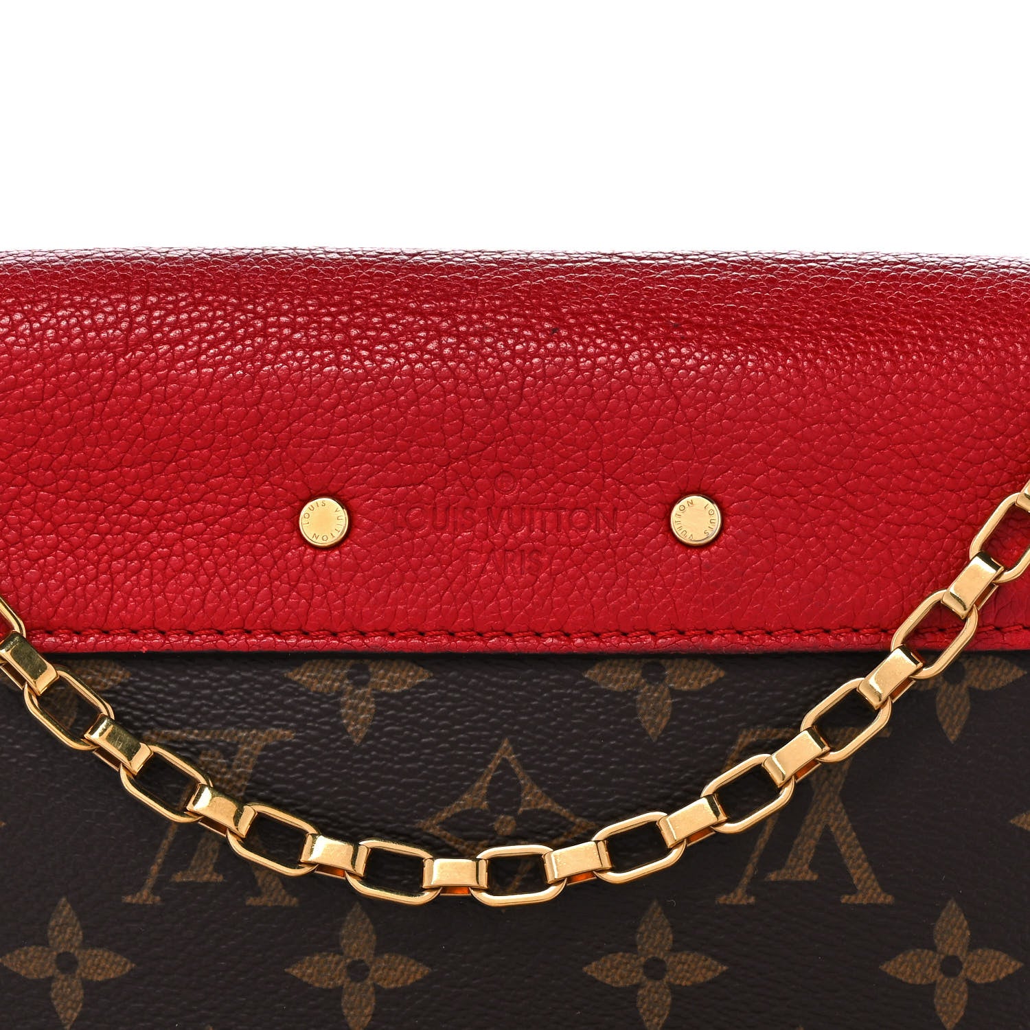 Louis Vuitton Monogram Pallas Chain Cherry 7 of 9