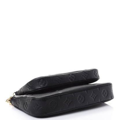 Louis Vuitton Empreinte Monogram Giant Multi Pochette Accessories Black 3 of 4