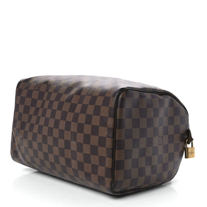 Louis Vuitton Damier Ebene Speedy 30 9 of 12