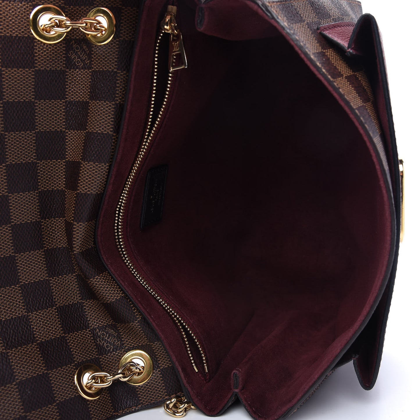 Damier Ebene Vavin PM Bordeaux