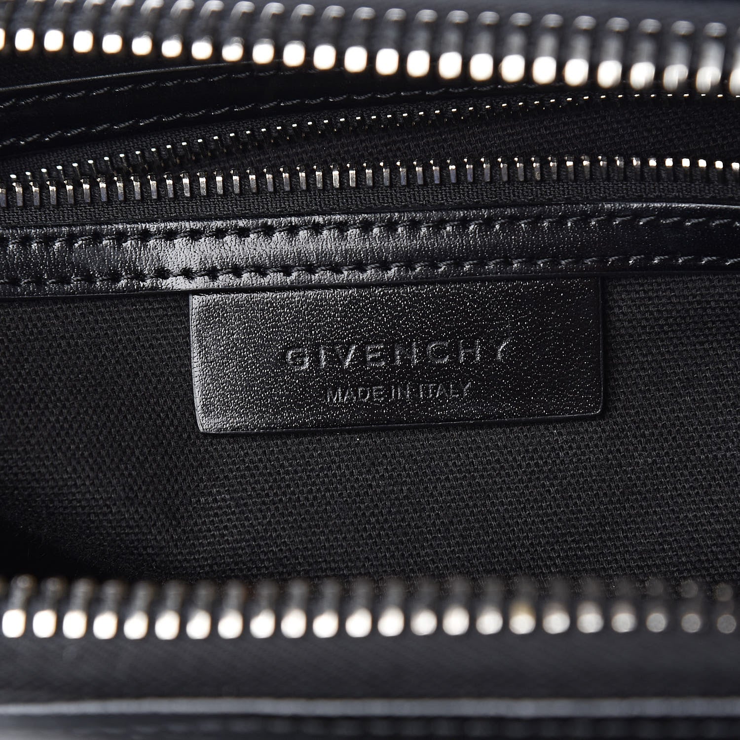 Givenchy Shiny Lord Calfskin Medium Antigona Black 6 of 10