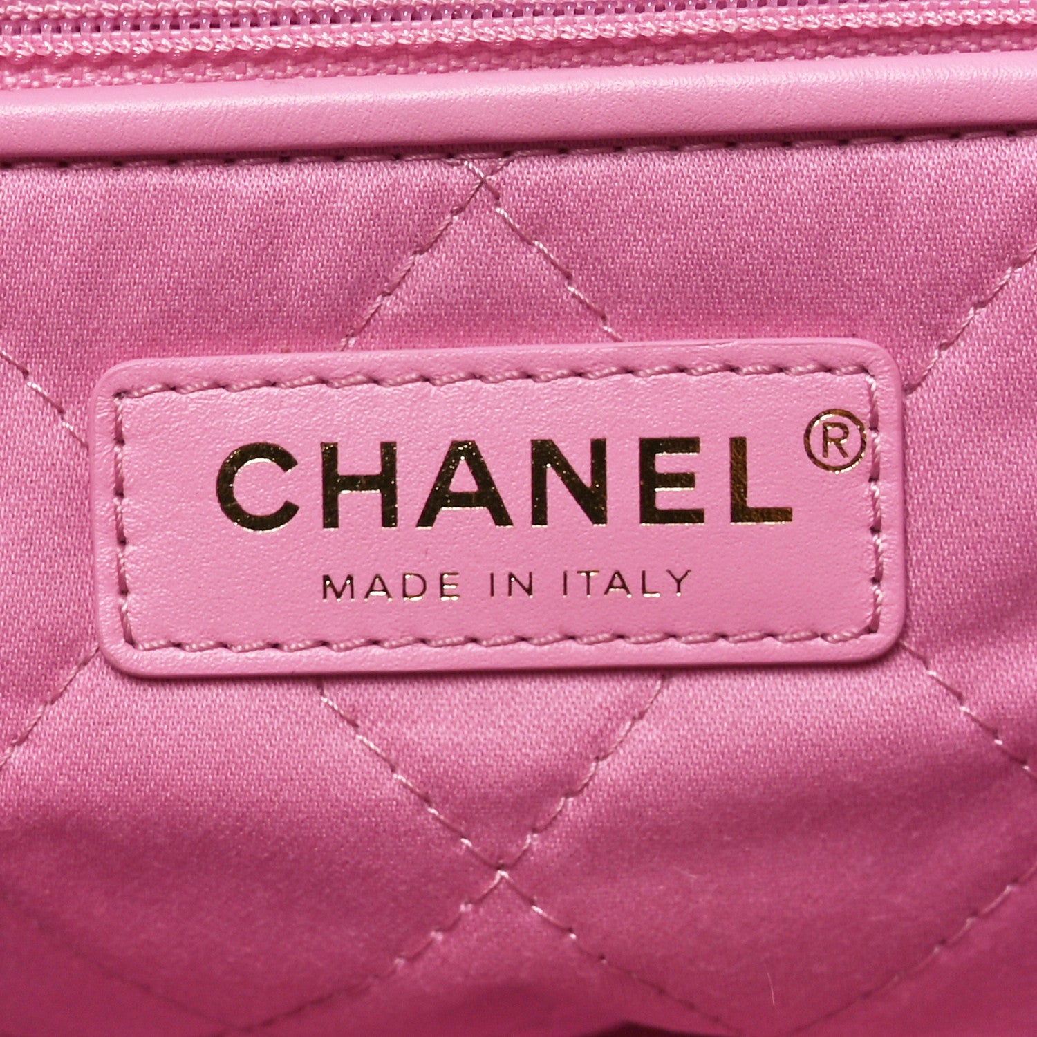 Chanel Shiny Calfskin Quilted Small Chanel 22 Pink 7 of 11