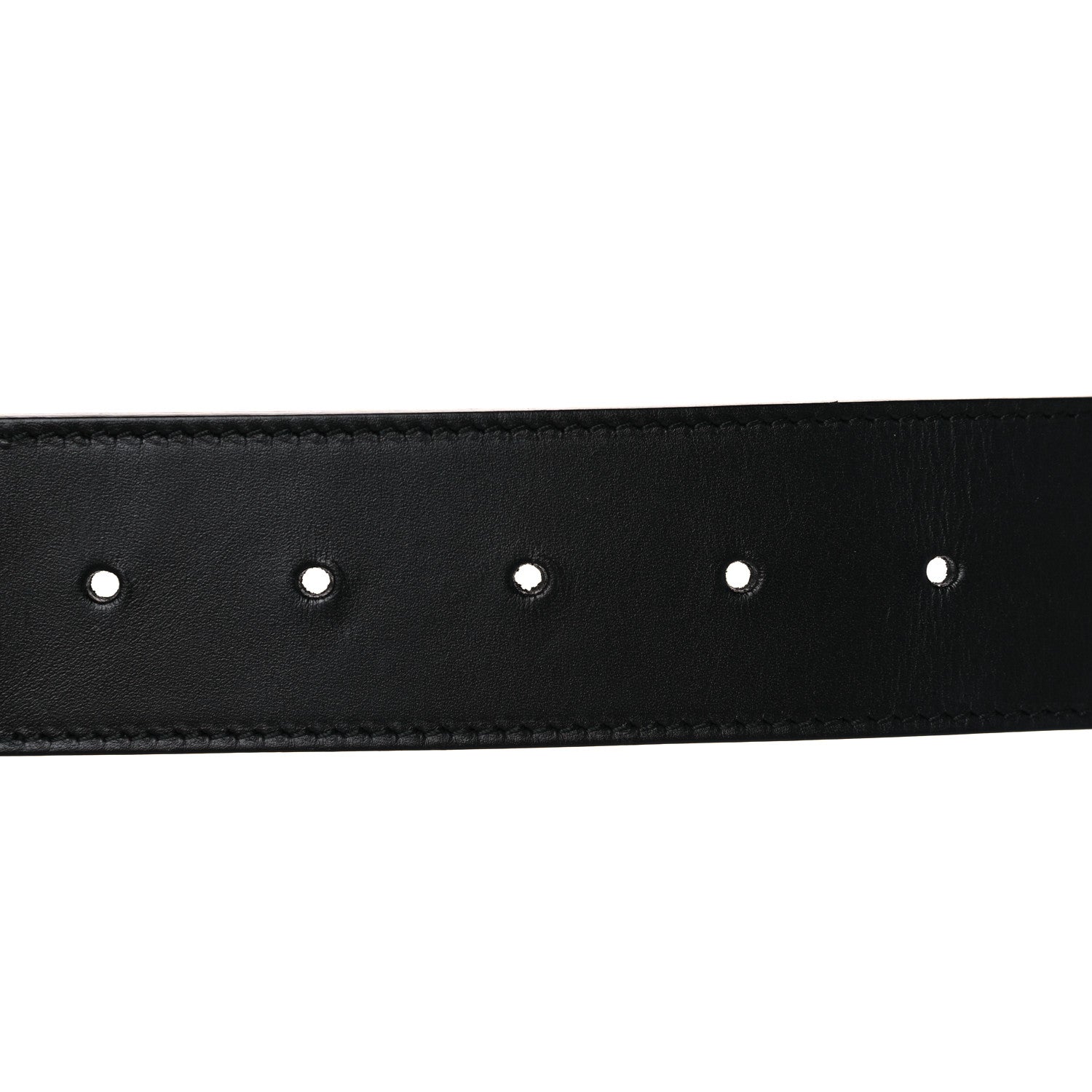 Gucci Nylon Calfskin Double G 40mm Web Belt 80 32 Green Red Black 4 of 6