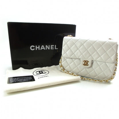 Chanel Lambskin Mini Flap White 3 of 13