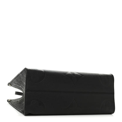 Louis Vuitton Empreinte Monogram Giant Onthego MM Black 4 of 9