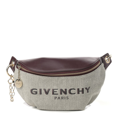 Givenchy Canvas Logo Bond Belt Bag Aubergine 1 of 11