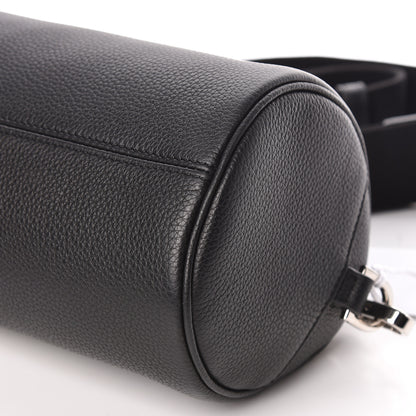 Christian Dior HOMME Grained Calfskin Mens Roller Pouch Black 8 of 9