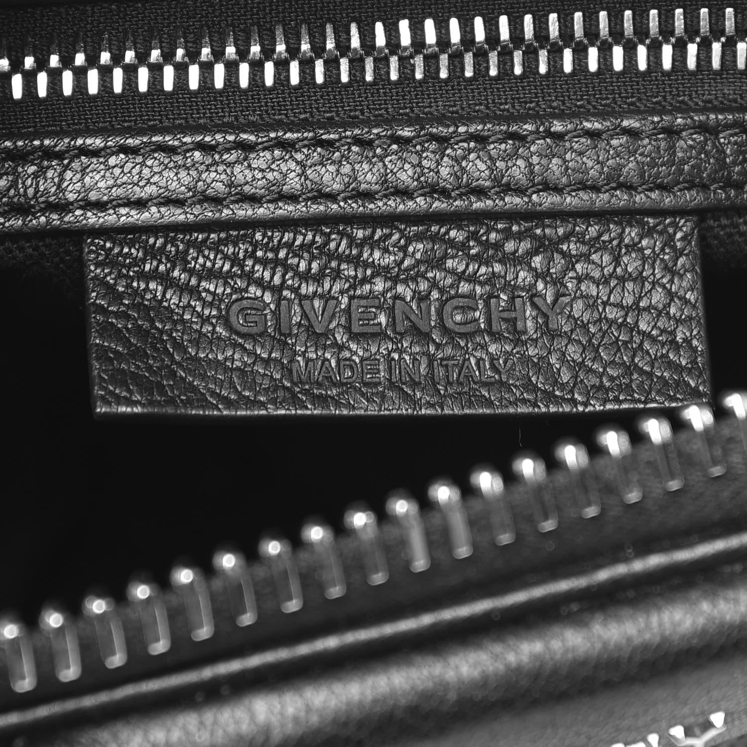 Givenchy Sugar Goatskin Mini Antigona Black 6 of 10