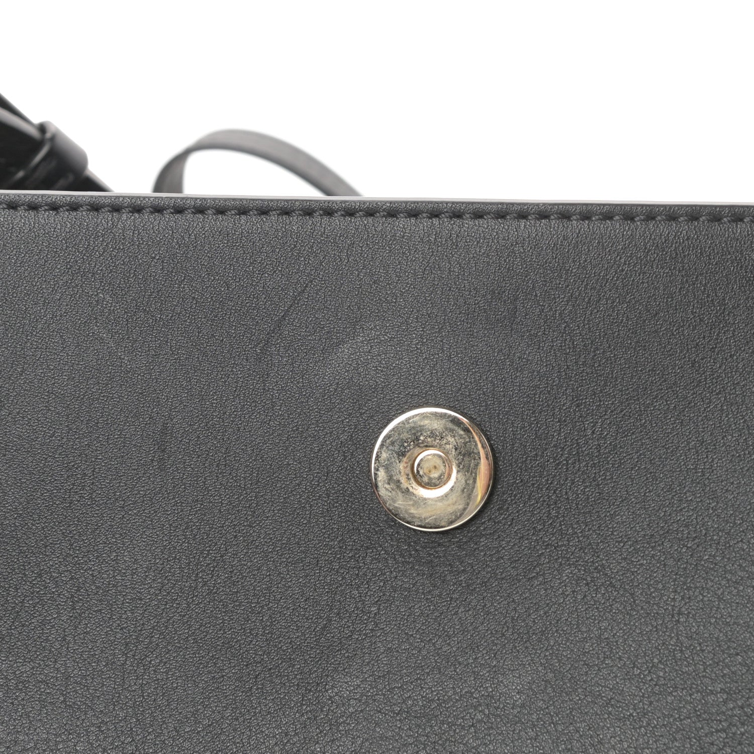 Chloe Suede Calfskin Small Faye Shoulder Bag Black 14 of 14