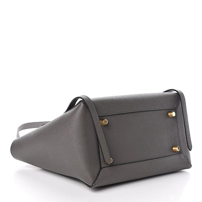 Celine Grained Calfskin Mini Belt Bag Grey 4 of 9