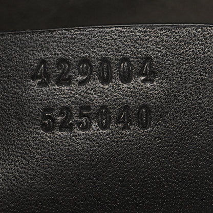 Gucci Guccissima Signature Messenger Bag Black 7 of 10