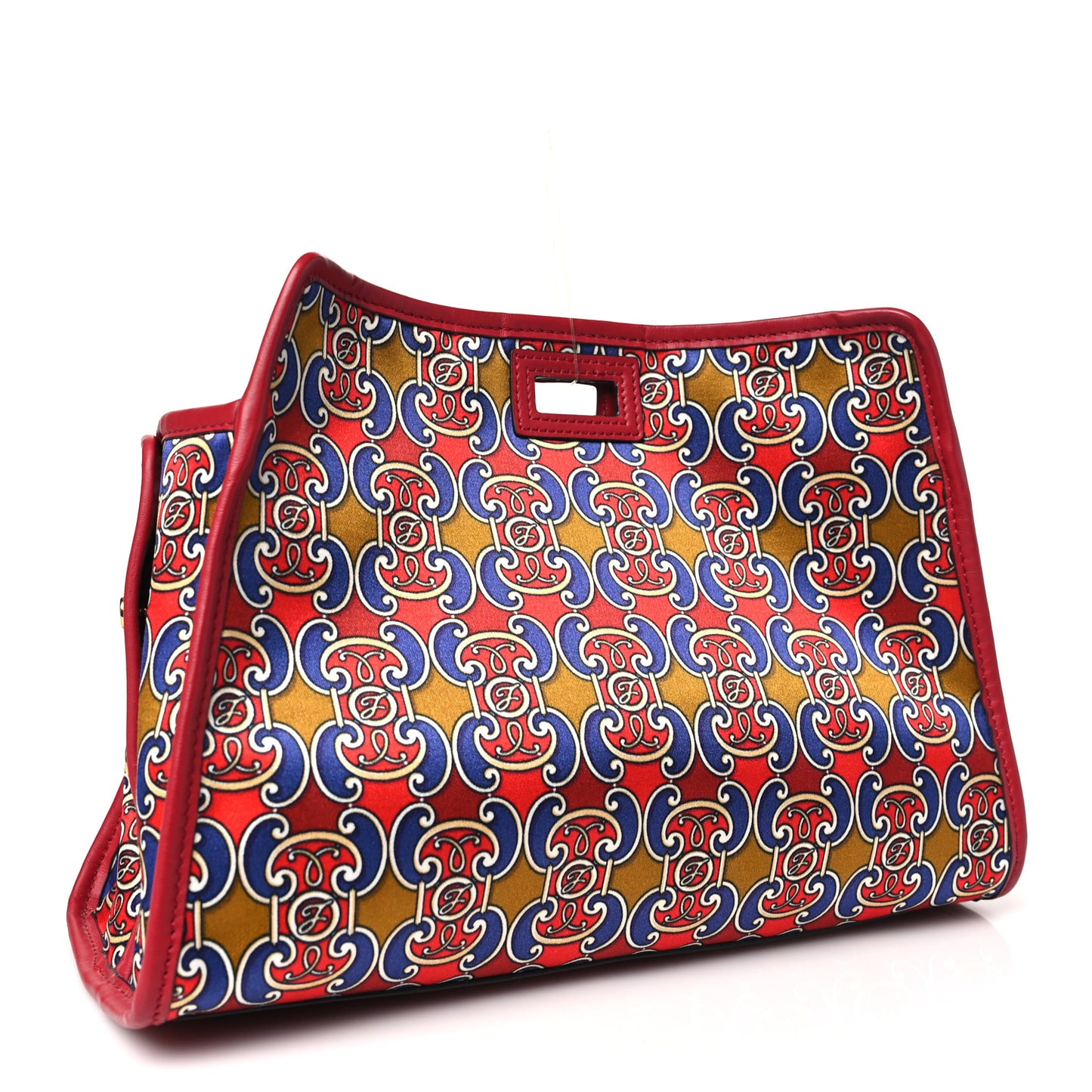 Fabric Grille Royale Print Stamp Patch Mini Peekaboo Defender Cover Red Blue Strawberry