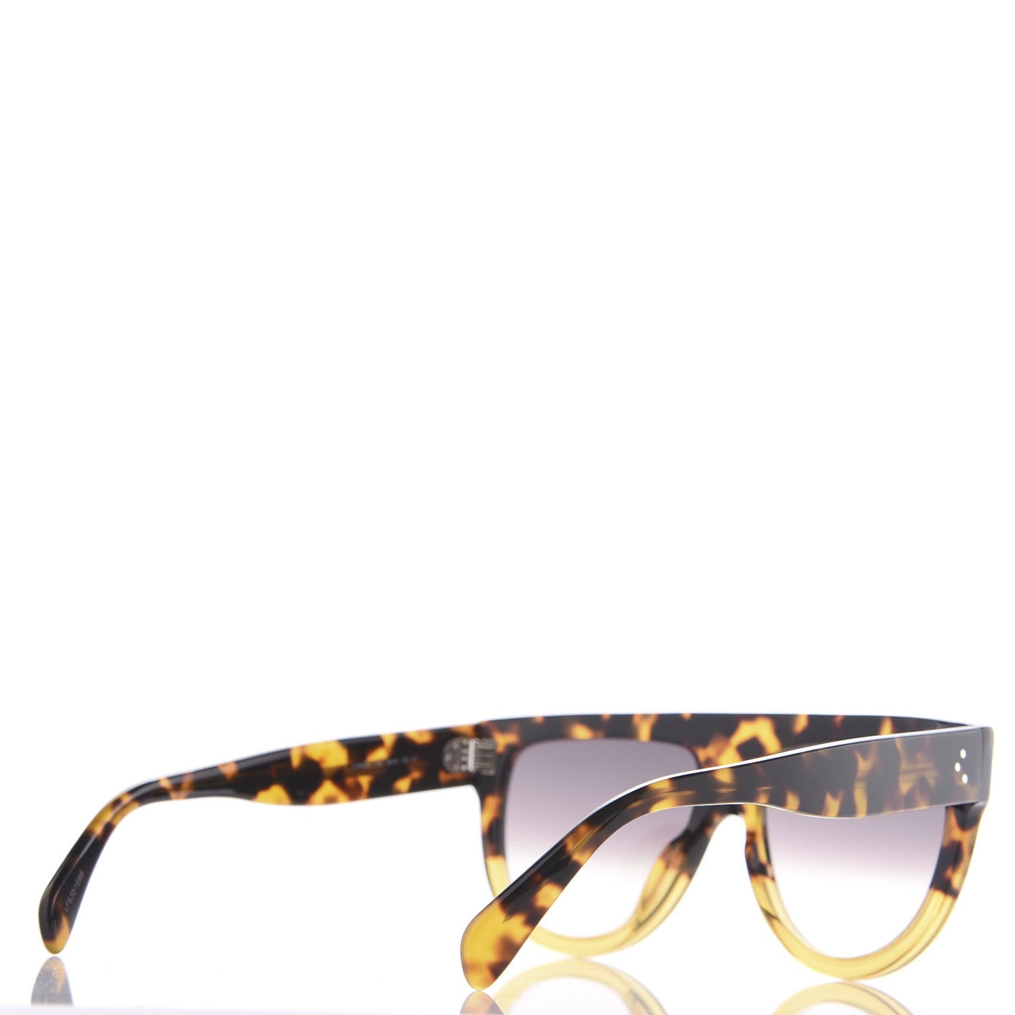Acetate Aviator Sunglasses CL40001l Havana
