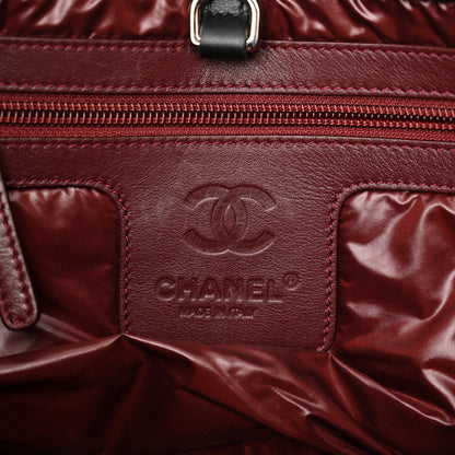 Chanel Nylon Quilted Small Coco Cocoon Tote Black 6 of 10