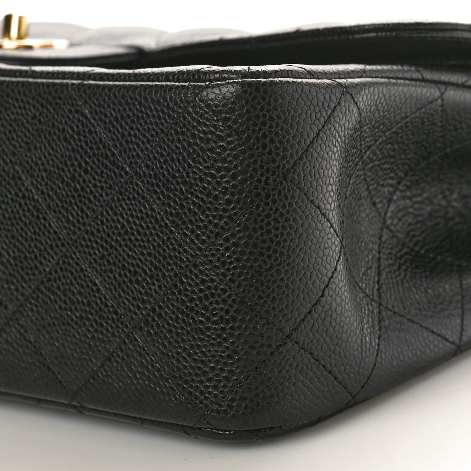 Chanel Caviar Quilted Jumbo Double Flap Black 10 of 10