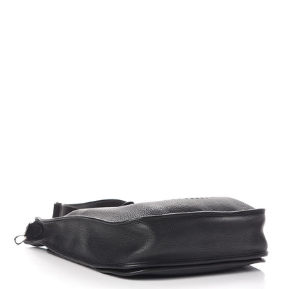 Hermes Taurillon Clemence Evelyne III GM Black 4 of 12