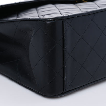 Chanel Lambskin Quilted XL Jumbo Single Flap Black 8 of 10