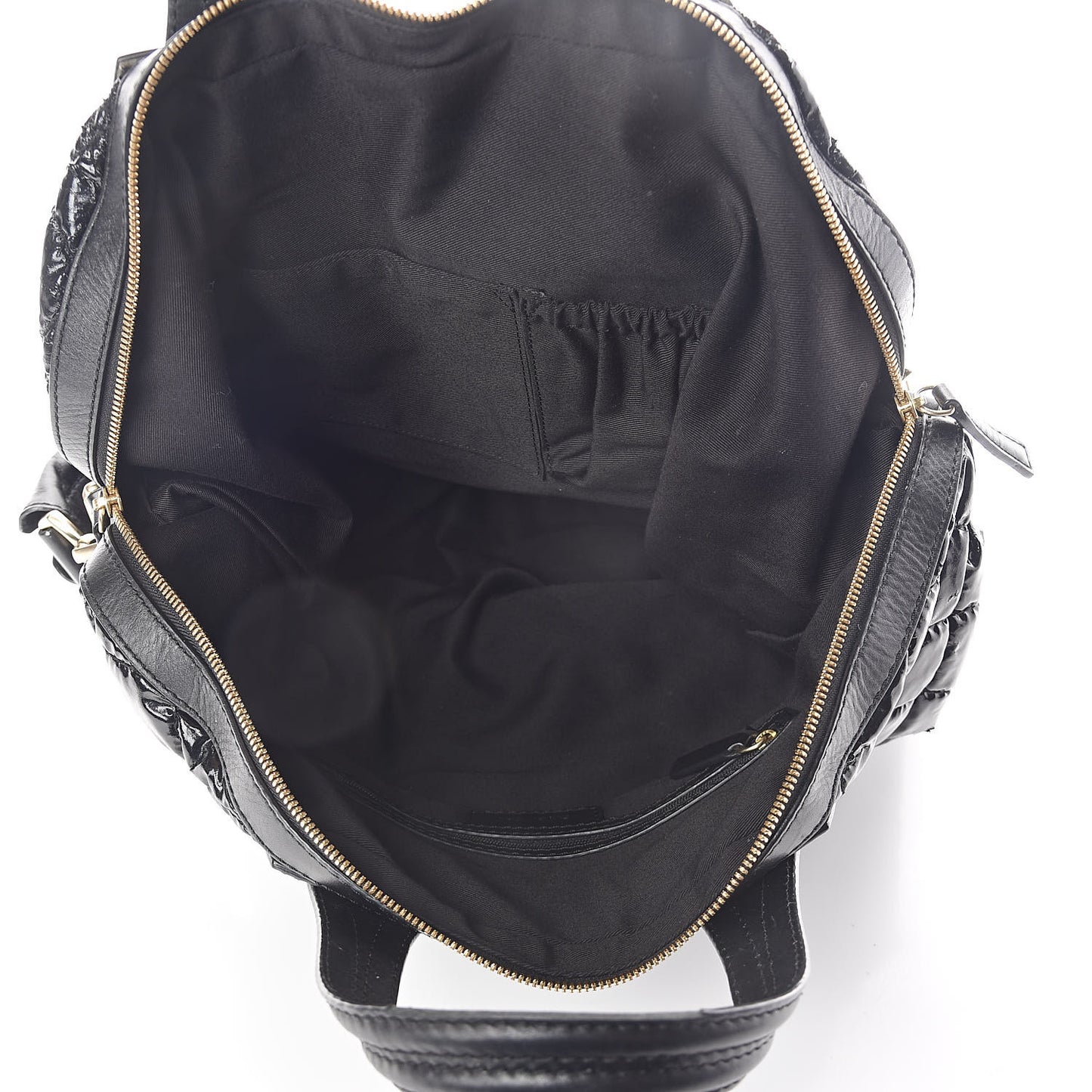 Patent Quilted Medium Nightingale Black