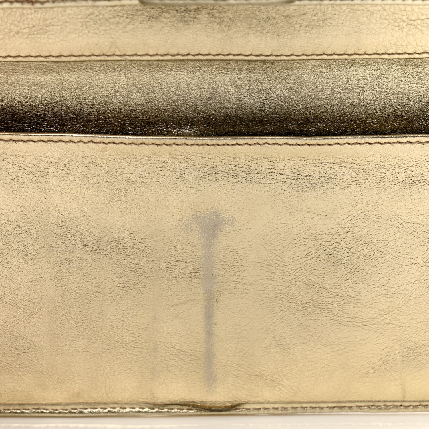 Gucci Monogram Abbey Continental Wallet Gold 7 of 11