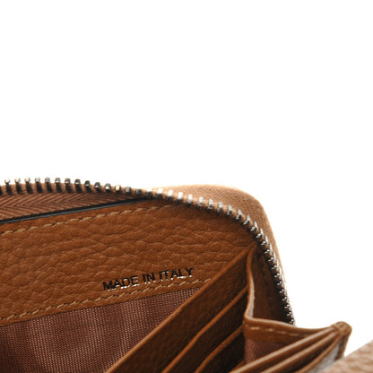 Valentino Garavani Grained Calfskin Rockstud Zip Around Wallet Bright Cognac 7 of 9