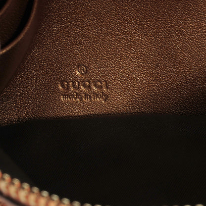 Gucci Monogram Hearts Wristlet Metallic 7 of 7