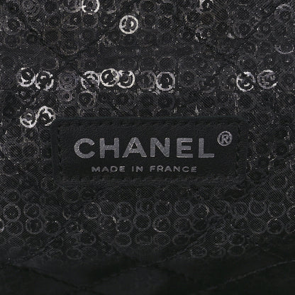 Chanel Hidden Sequin Maxi Flap Black 5 of 9