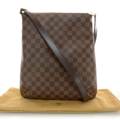 Louis Vuitton Damier Ebene Musette GM 3 of 7