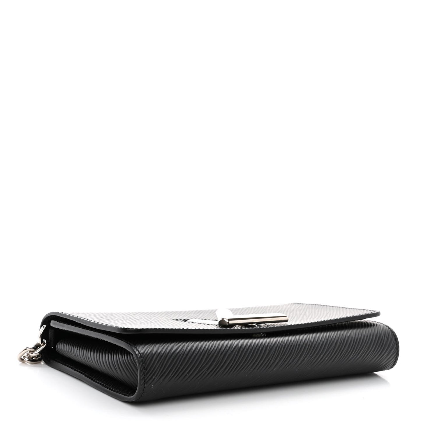 Epi Twist Chain Wallet Black