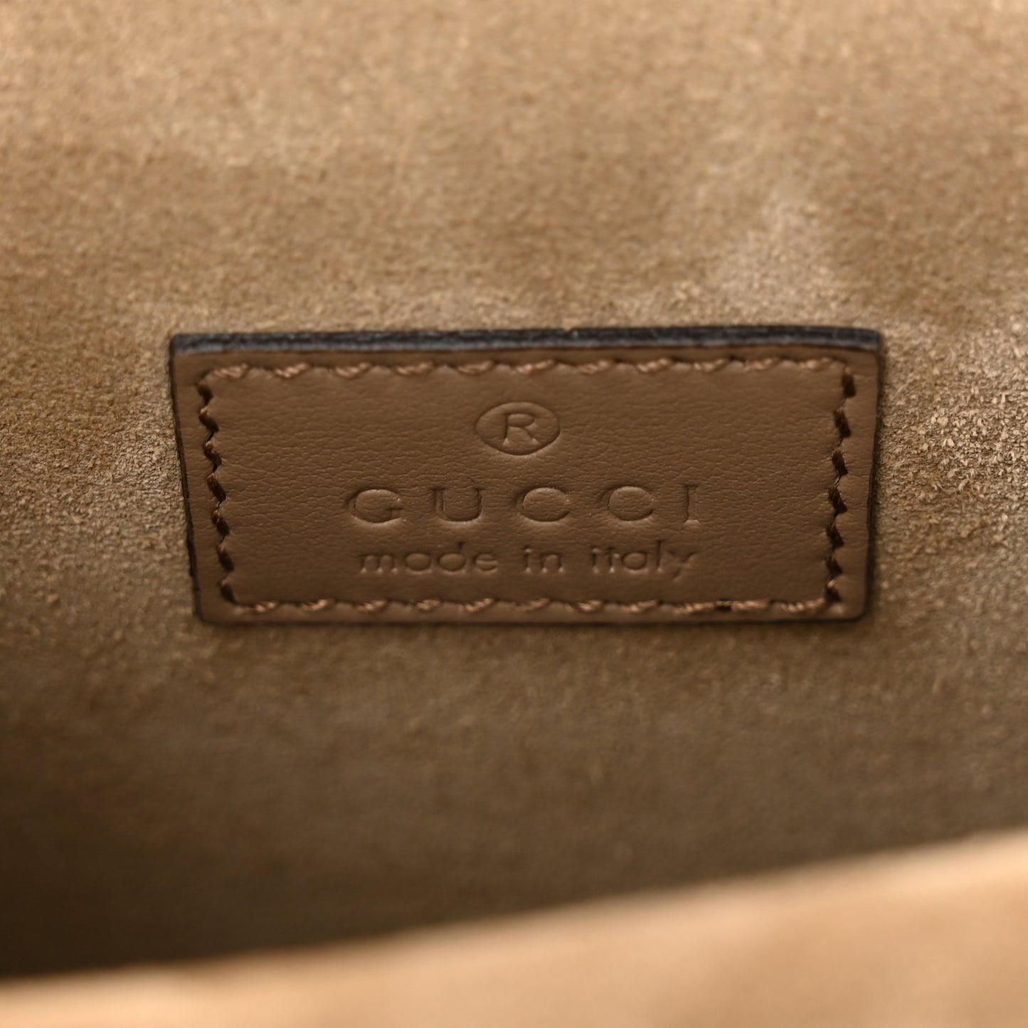 GG Supreme Monogram Mini Dionysus Top Handle Bag Taupe