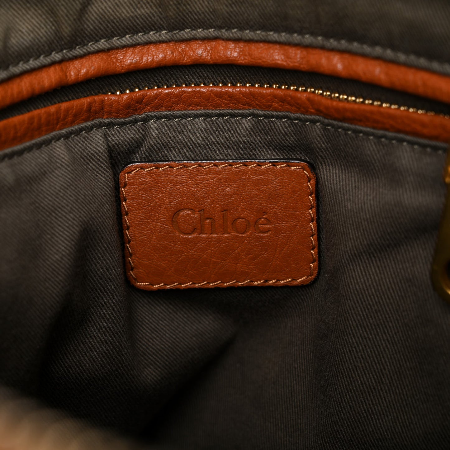 Calfskin Medium Marcie Satchel Tan