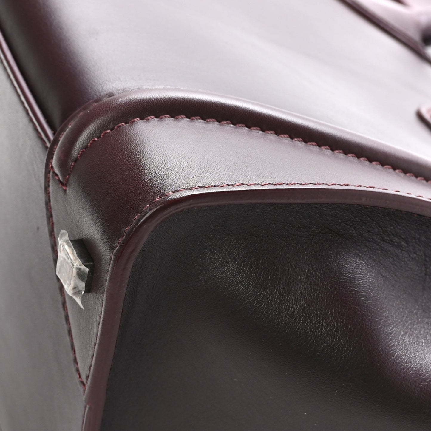 Smooth Calfskin Mini Luggage Burgundy