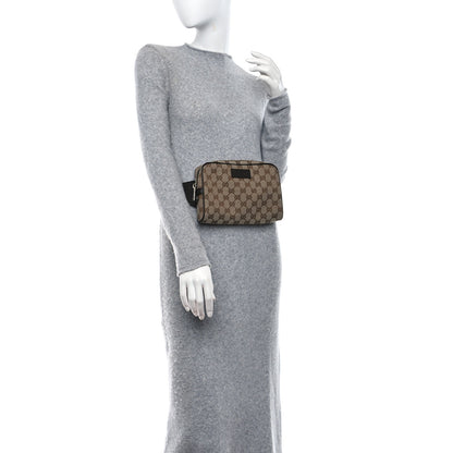 Gucci Monogram Belt Bag Dark Brown 2 of 8